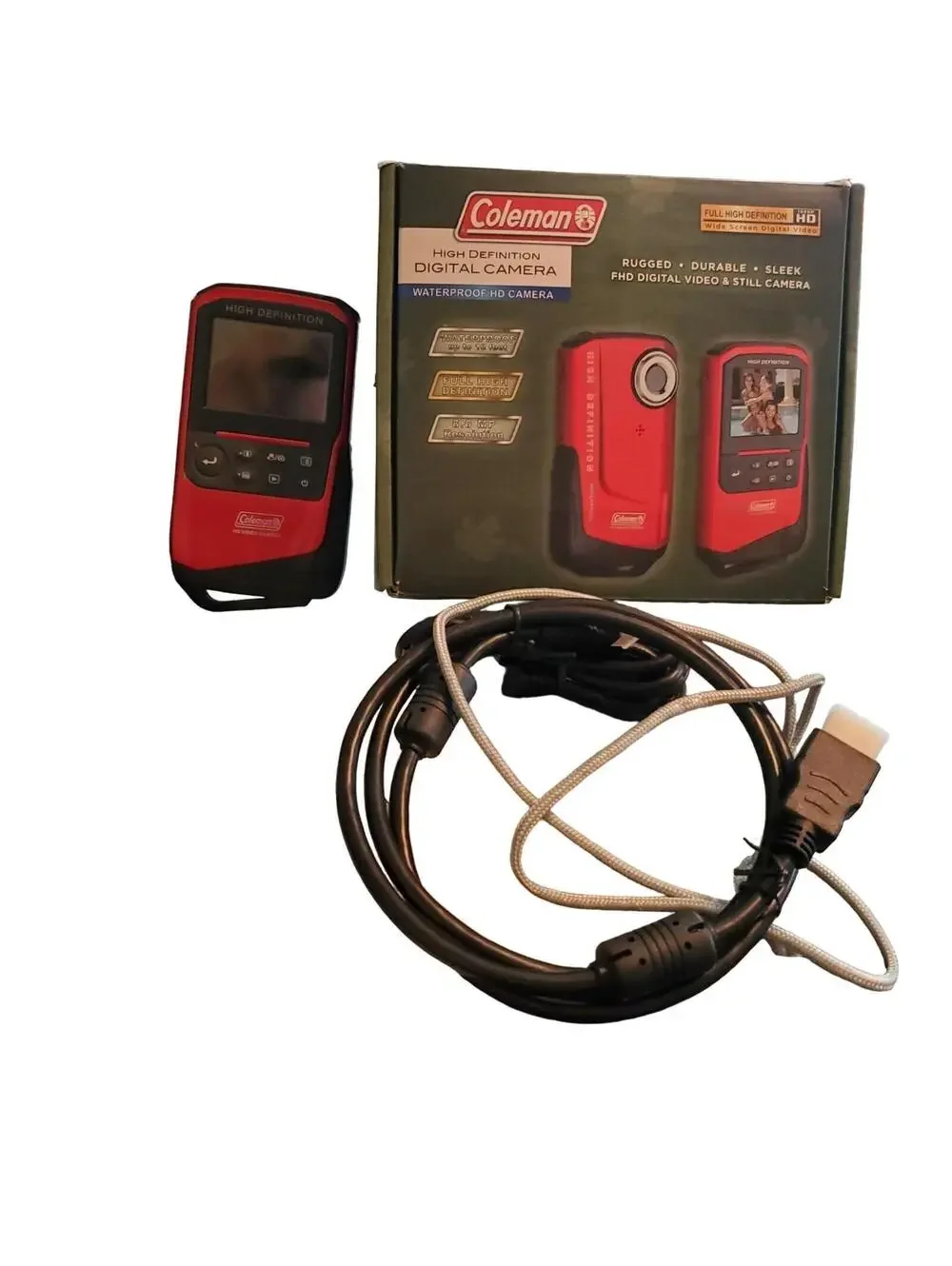 Coleman Xtreme 1080p/8.0 MP HD Digital Video-Still Camera Waterproof 2012 China